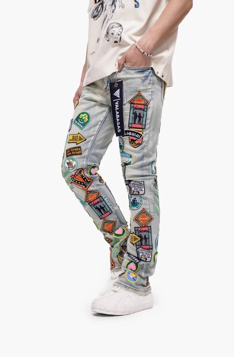 Valabasas | Axis Stacked Jeans