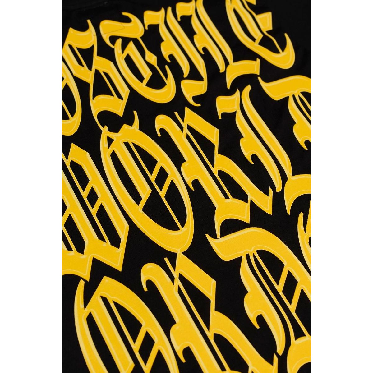 XHostile | World Order Tee - Black/Yellow