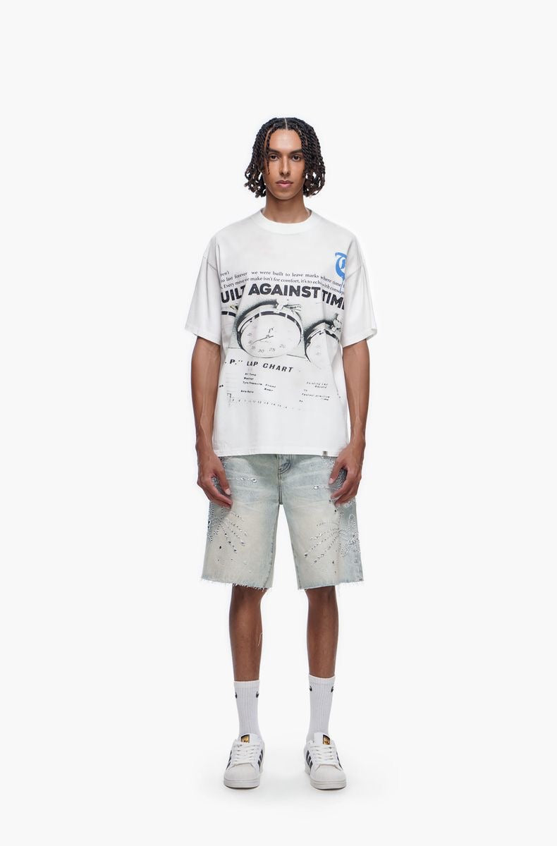 Trnchs | Venkel Jorts - Light Blue Wash