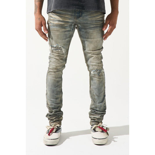 Serenede | Knight Skinny Jeans - Midnight Blue