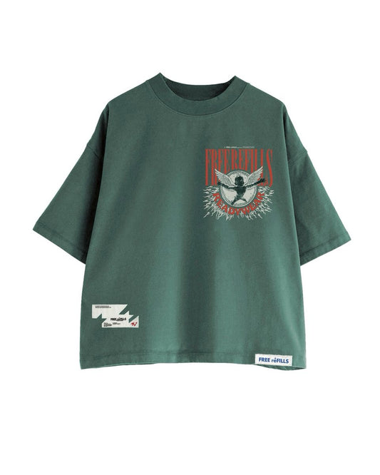 Free Refills |  Nirvana Tee - Green