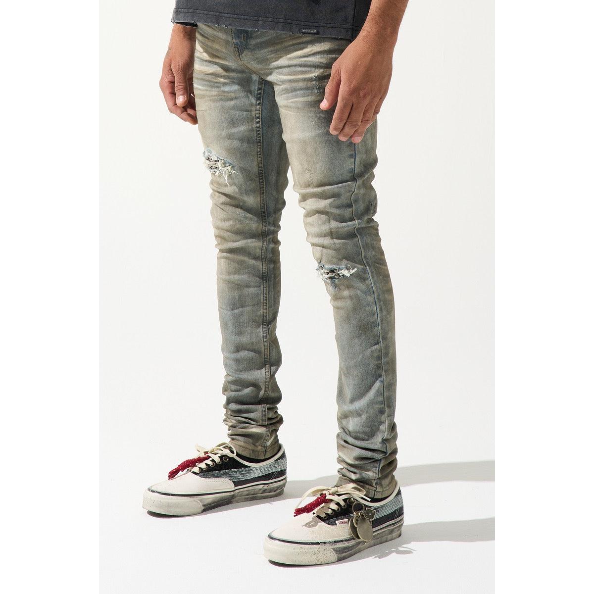 Serenede | Knight Skinny Jeans - Midnight Blue
