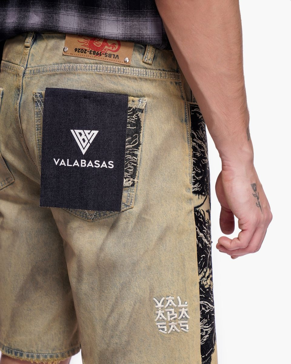 Valabasas | Tsuki Denim Jorts - Vintage Wash