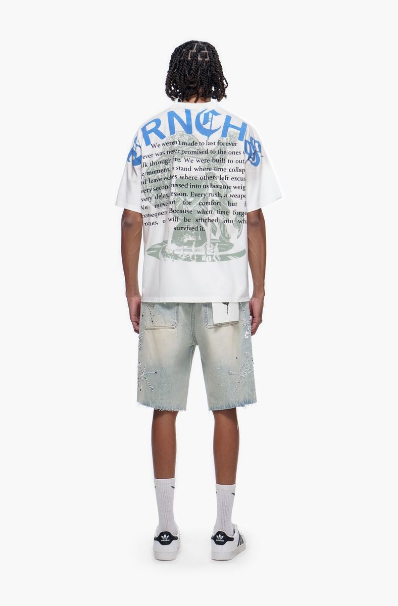 Trnchs | Venkel Jorts - Light Blue Wash