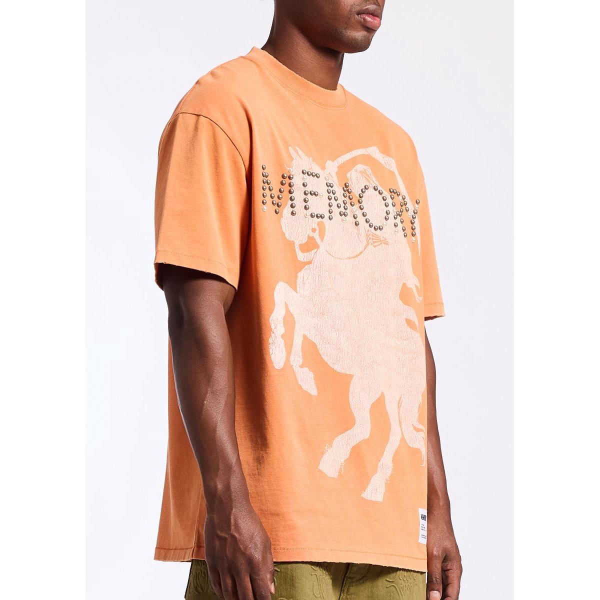Memory Lane | Studded Tee - Orange
