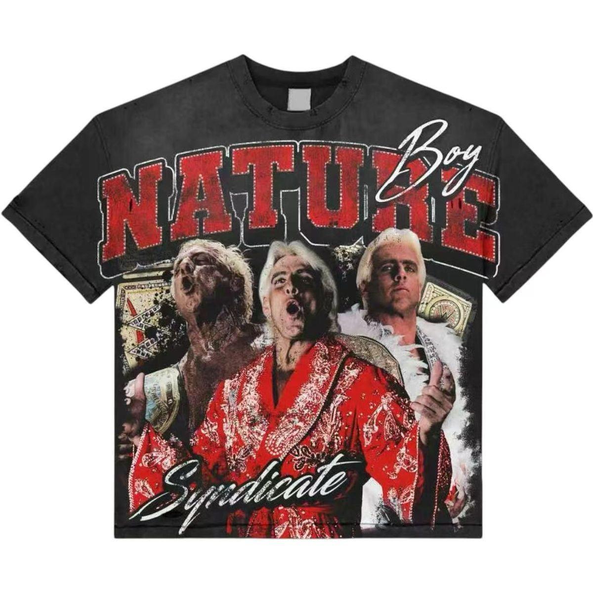 The Syndicate | Nature Boy Tee - Black Wash