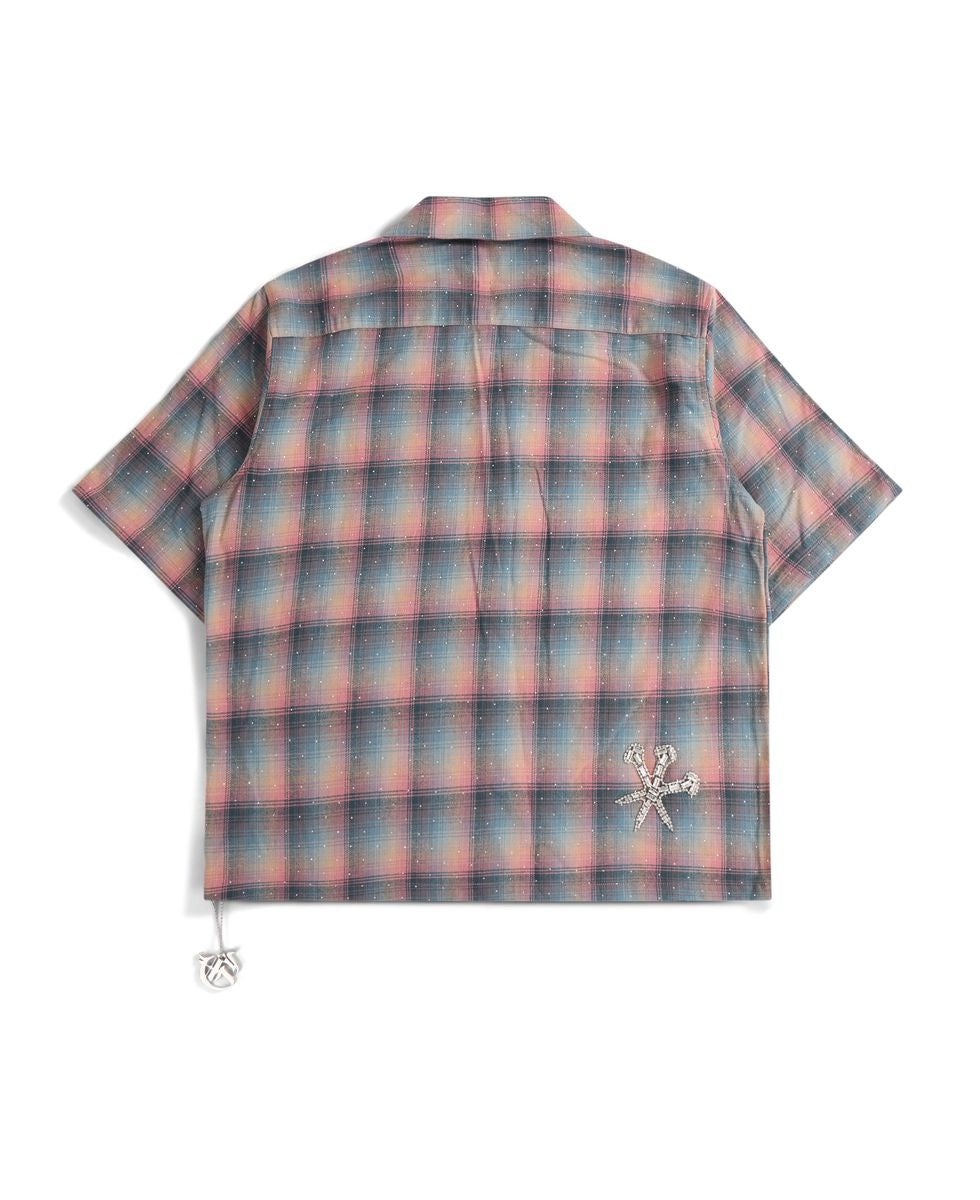 GFTD | Dagger Patch Button Up - Light Blue