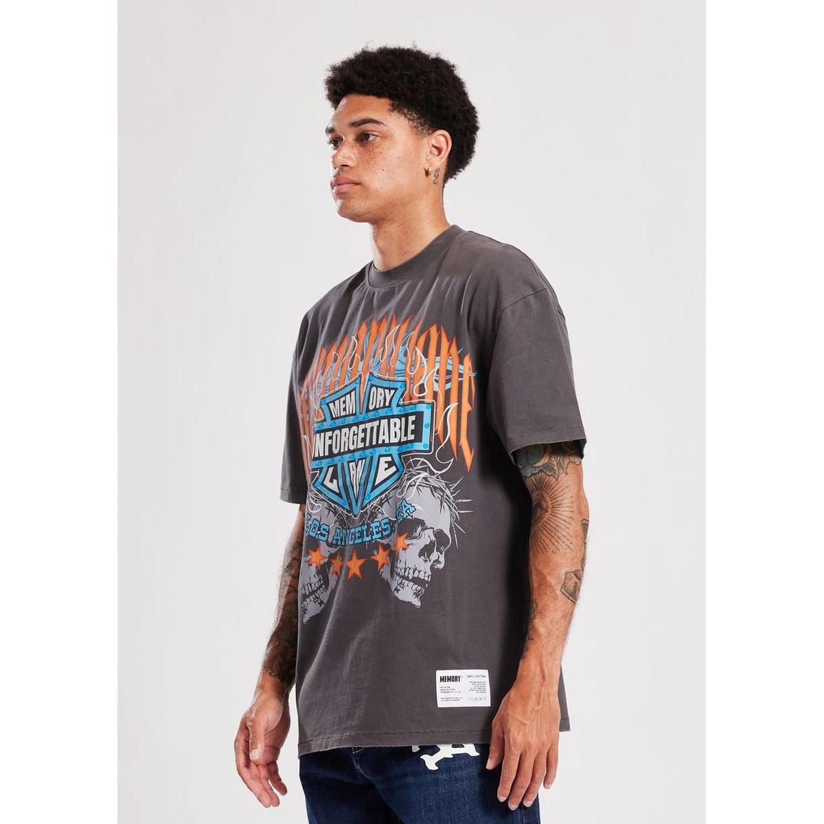 Memory Lane | Unforgettable Shield Tee - Vintage Wash