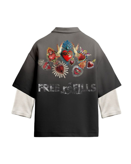 Free Refills | Sunfaded Tee - Black