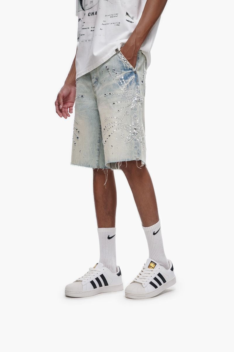 Trnchs | Venkel Jorts - Light Blue Wash