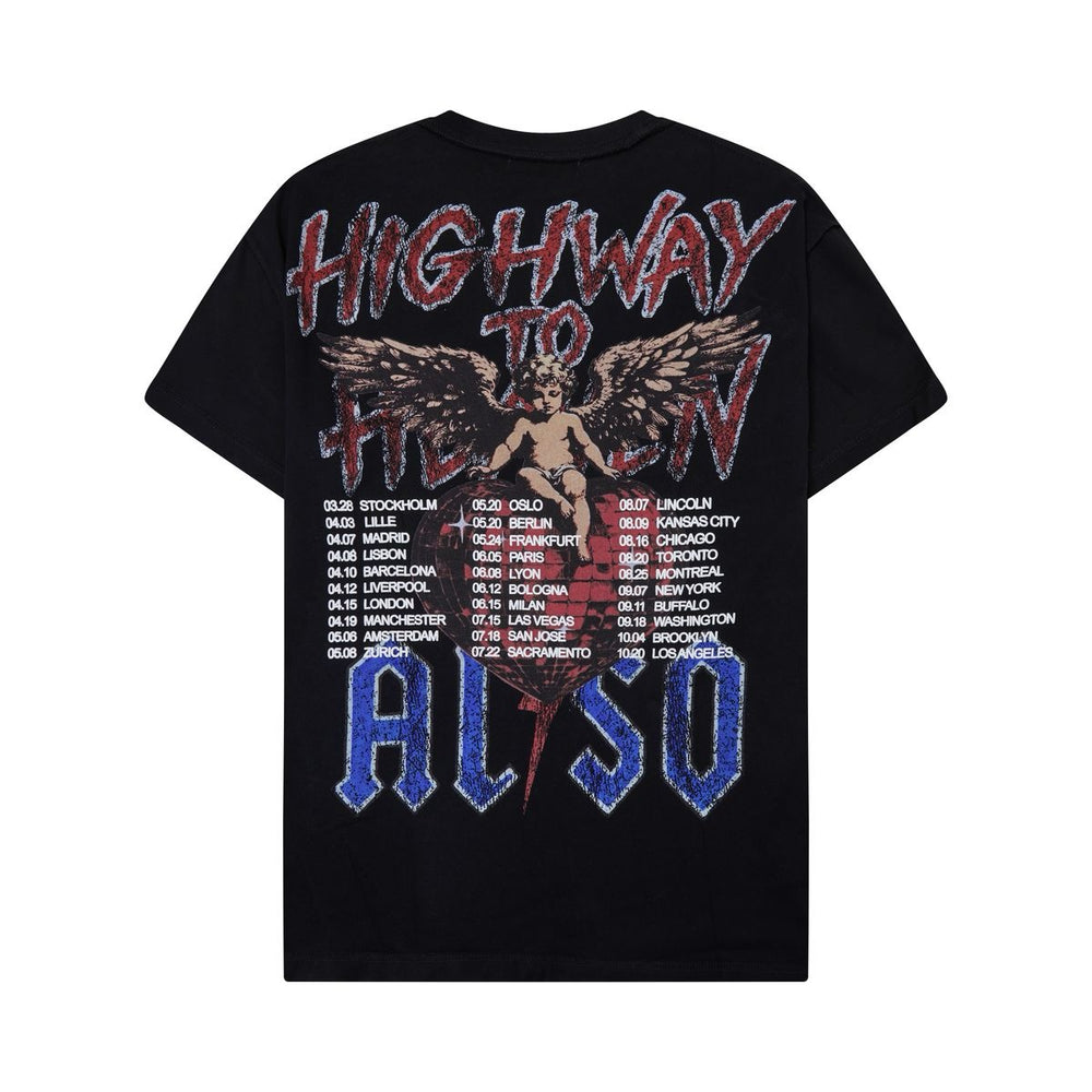 Almost Someday | Highway To Heaven Tee - Black
