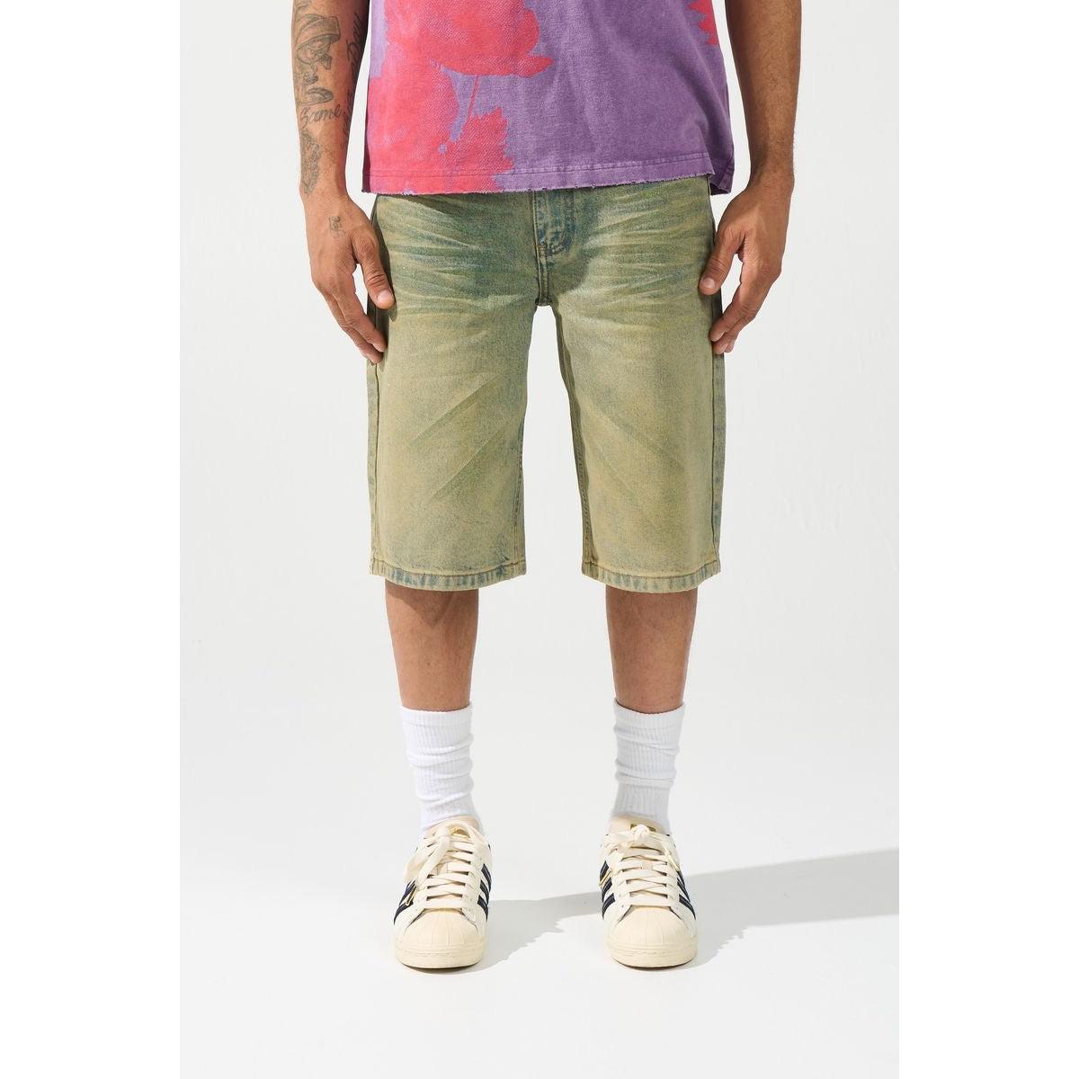 Serenede | Citrine Denim Jorts
