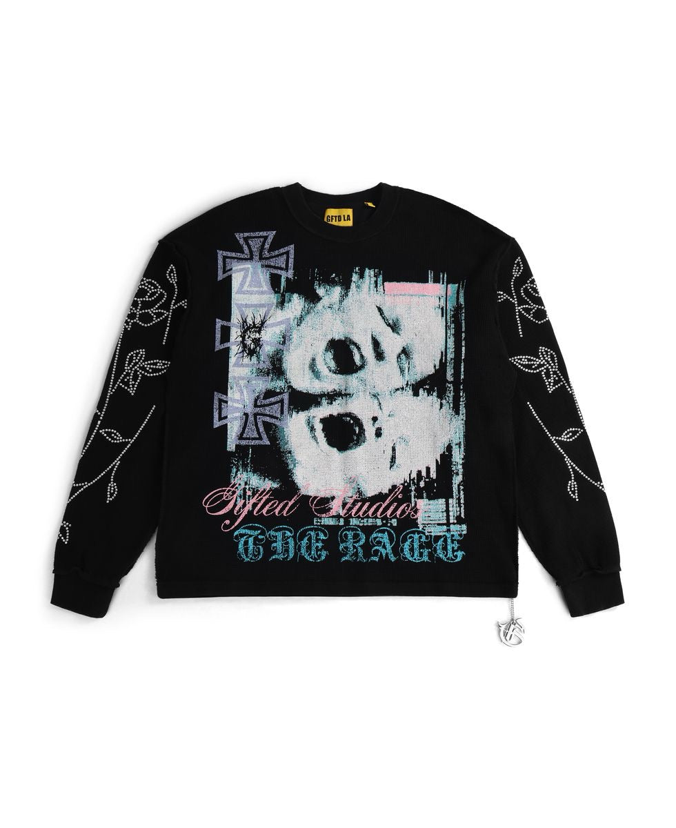 GFTD | Thorn Thermal Tee - Black