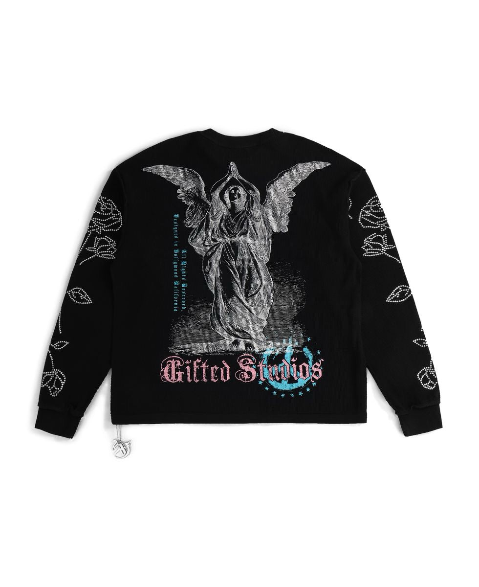 GFTD | Thorn Thermal Tee - Black