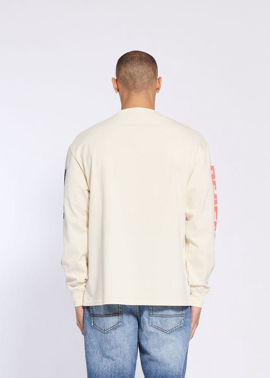 Memory Lane | Reaper Long Sleeve Tee - Antique White