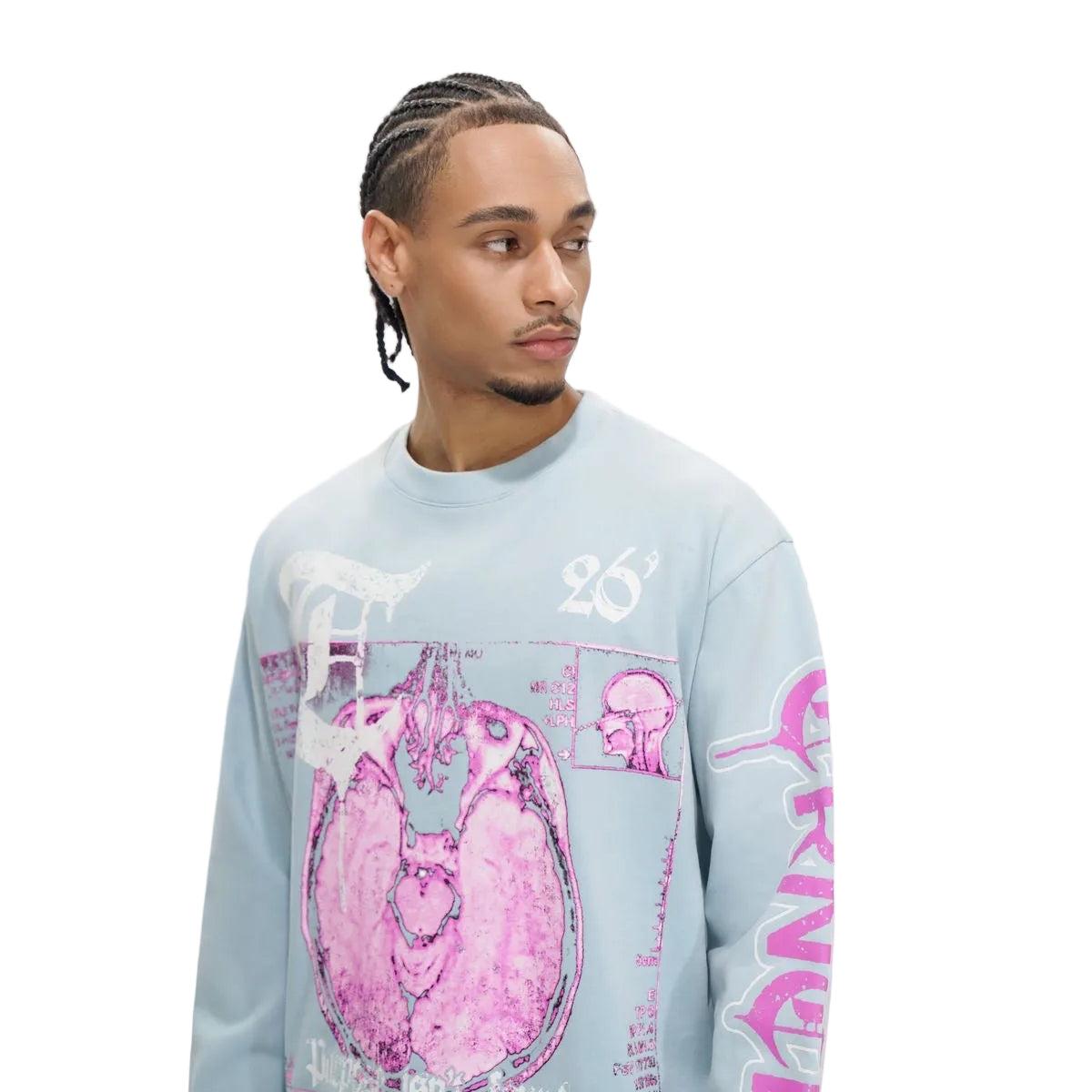 Trnchs | Mindset Long Sleeve Tee - Blue