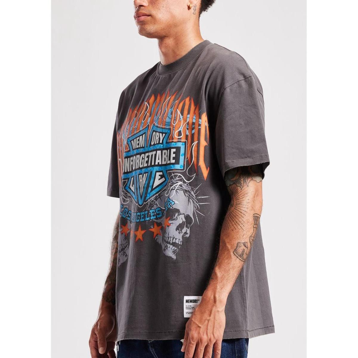 Memory Lane | Unforgettable Shield Tee - Vintage Wash