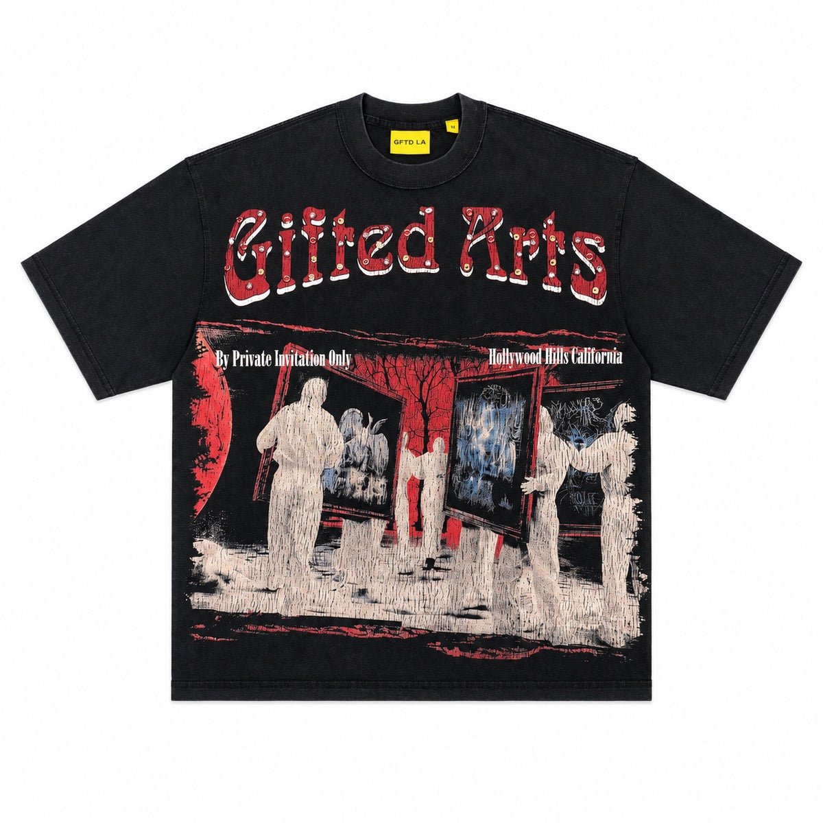GFTD LA | Gifted Arts Rhinestones Tee - Black