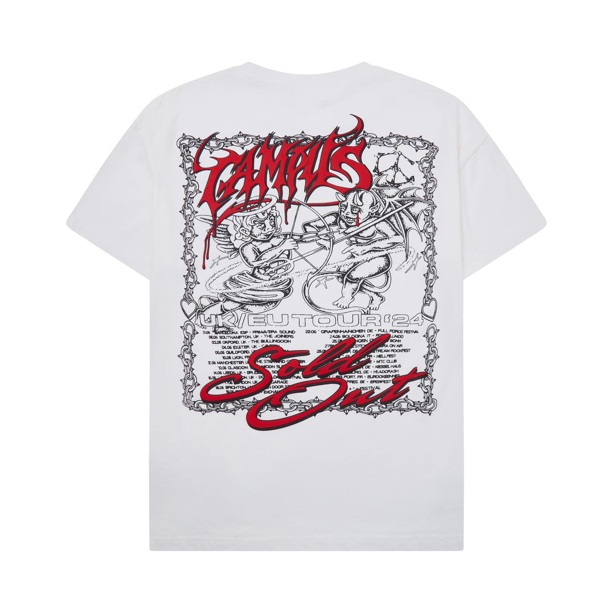 Campus Goods | Tour Tee - White