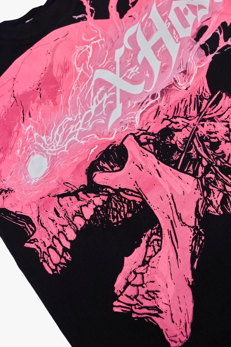 X-Hostile | Broken Soul Tee - Black/Pink