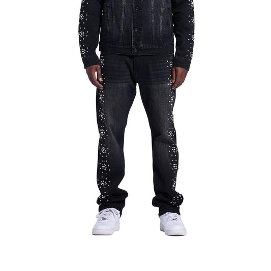 Crysp Denim | Pearl Pants - Black