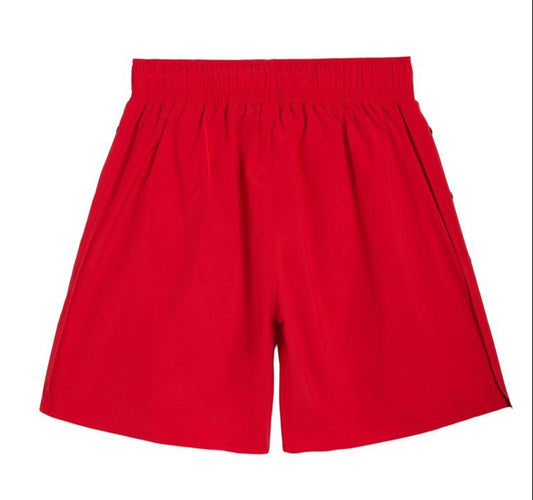 Forever Situated | Nylon Shorts - Red