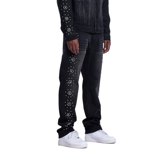 Crysp Denim | Pearl Pants - Black