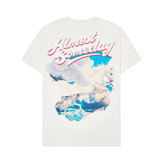 Almost Someday | Pegasus Tee - Cream