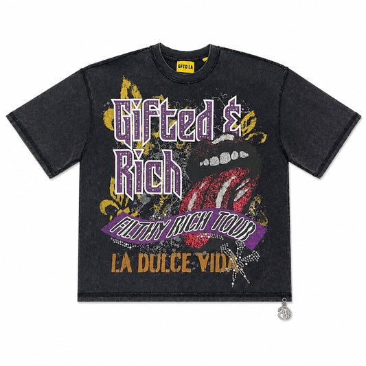 GFTD | Gifted & Rich Tee - Black