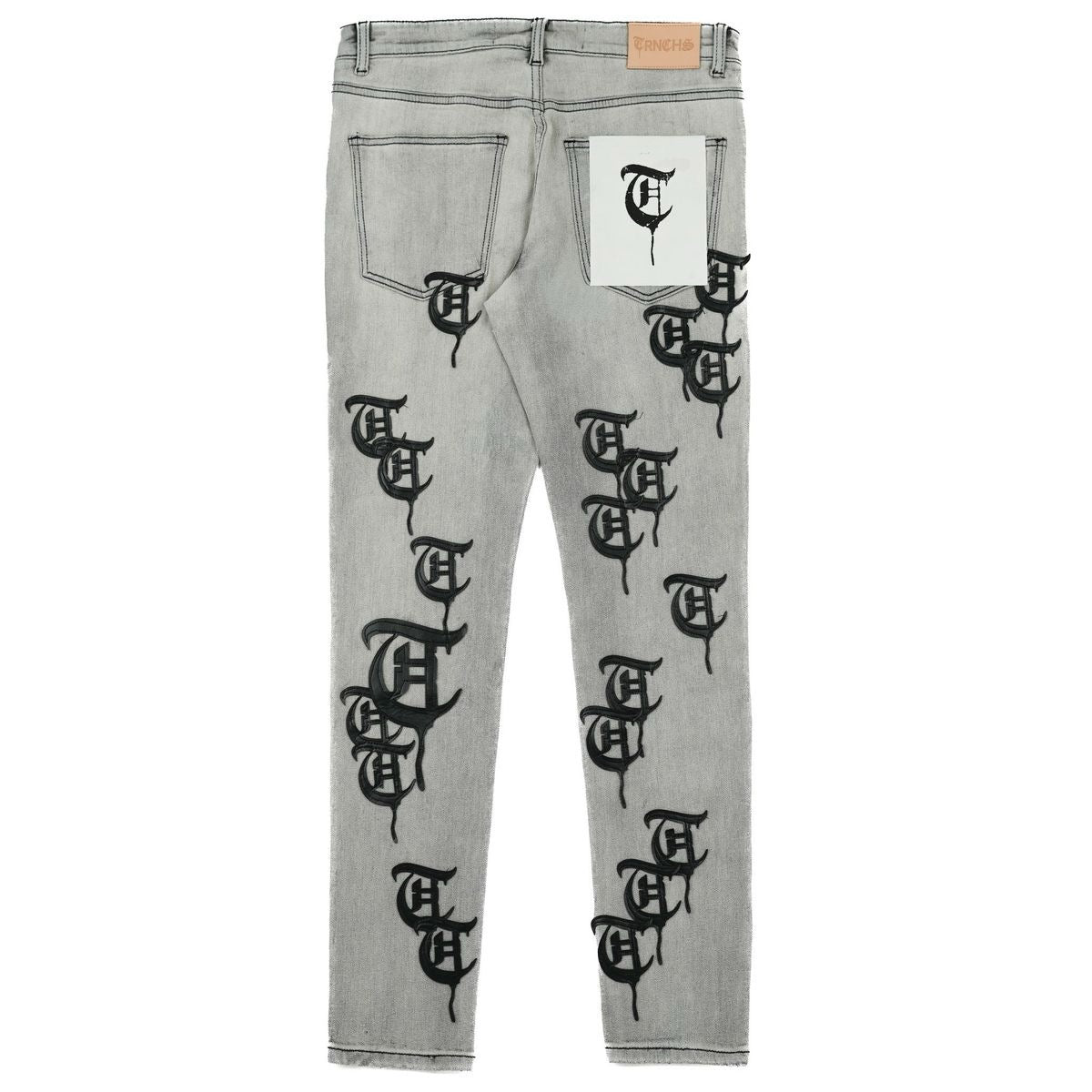 Trnchs | Kalib Skinny - Light Grey Wash