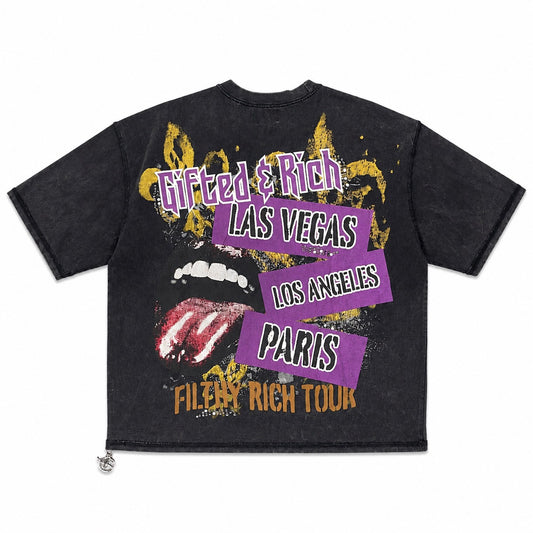 GFTD | Gifted & Rich Tee - Black