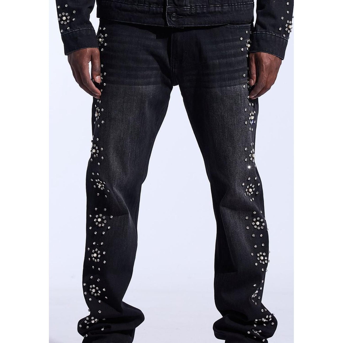 Crysp Denim | Pearl Pants - Black