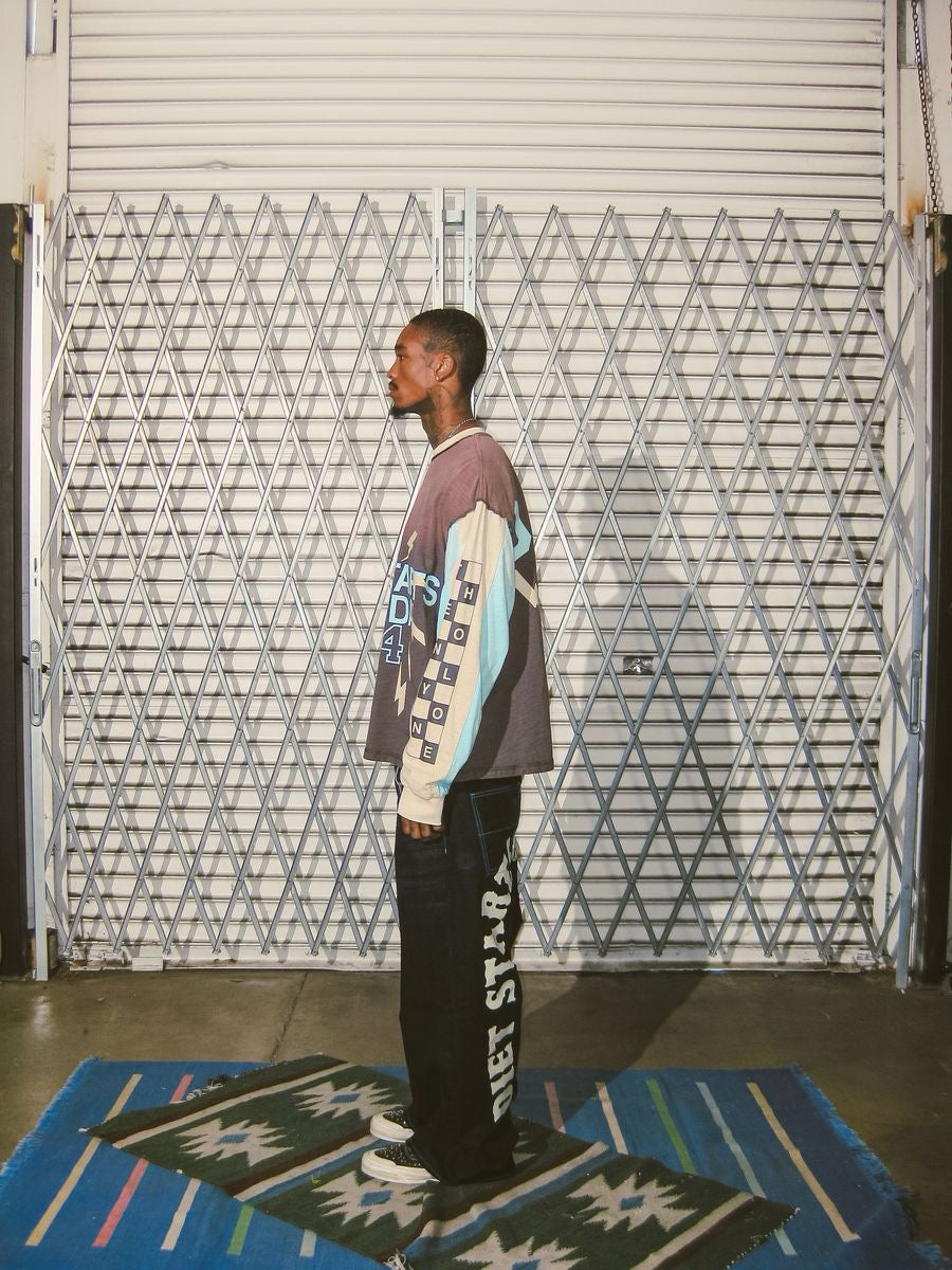 Diet Starts Monday | Bolt Panel Long Sleeve Tee