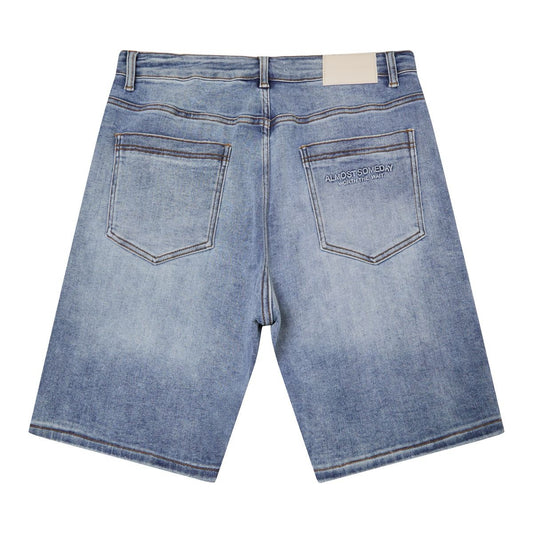 Almost Someday | Pegasus Denim Jorts - Blue