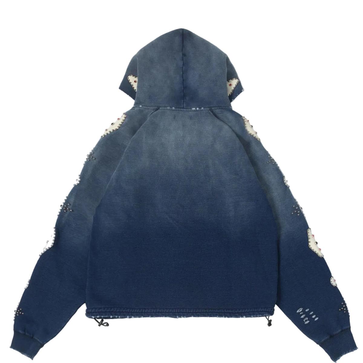 BLDG4 | Falling Hoodie - Indigo