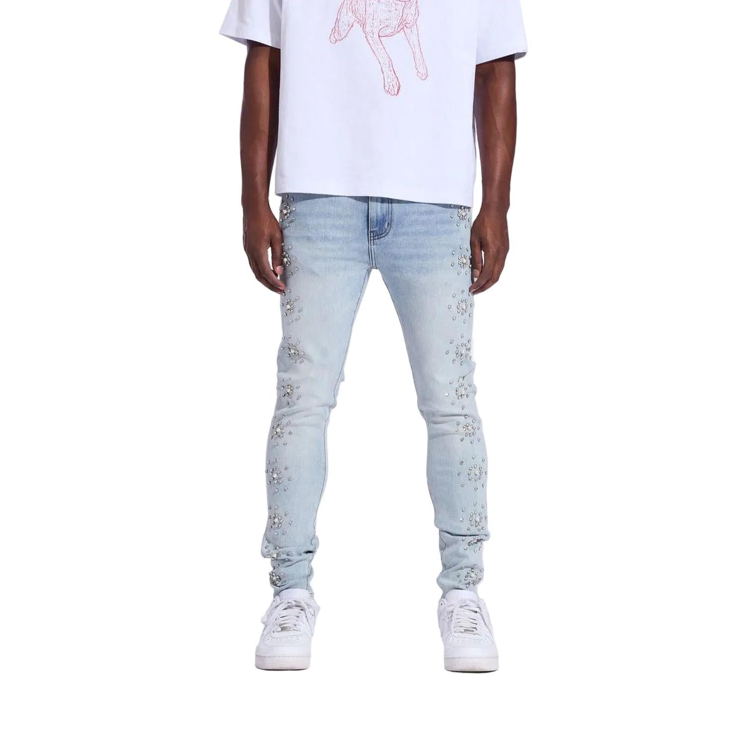 Crysp Denim | Pearl Skinny - Light Blue