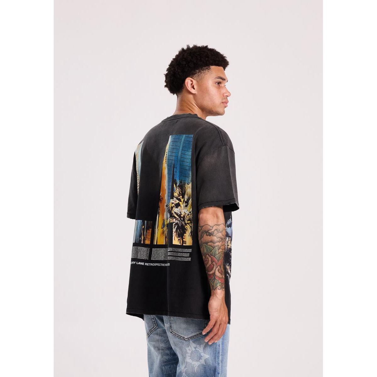 Memory Lane | Downtown Reaper Tee - Vintage Black