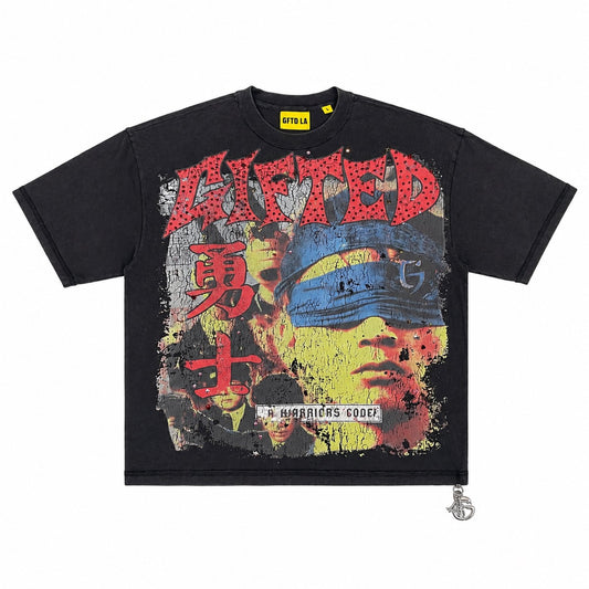 GFTD | Warriors Code Tee - Black/Red