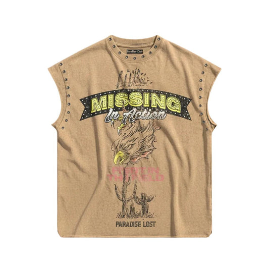 Paradise Lost | Destruction Theory Cut Off Tee - Natural