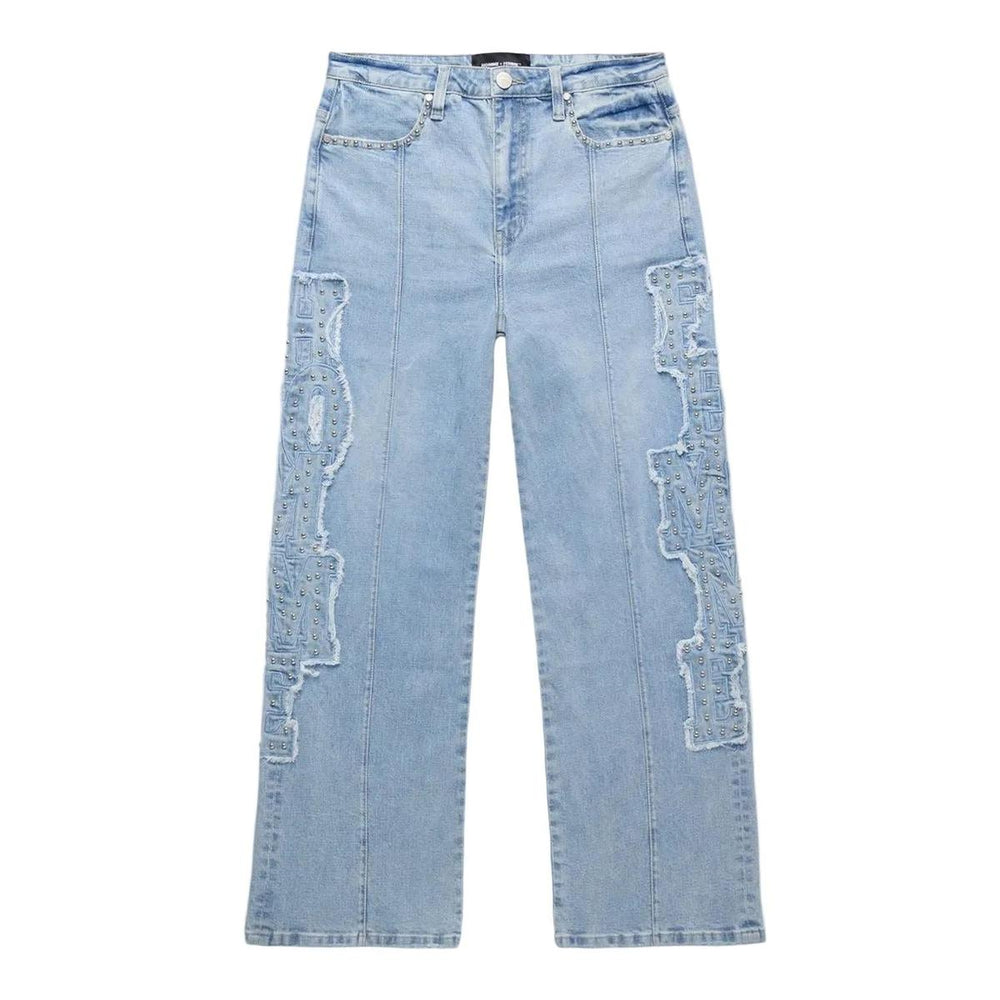 Homme Femme | Superstar Studded Denim - Blue