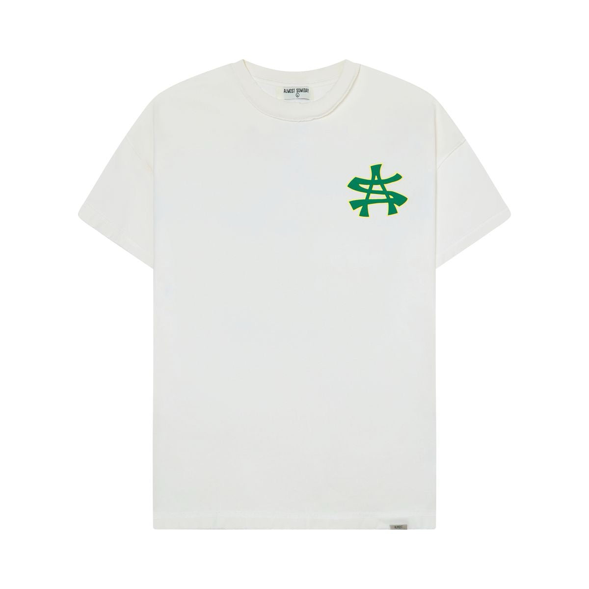 Almost Someday | Pennant Tee - Cream