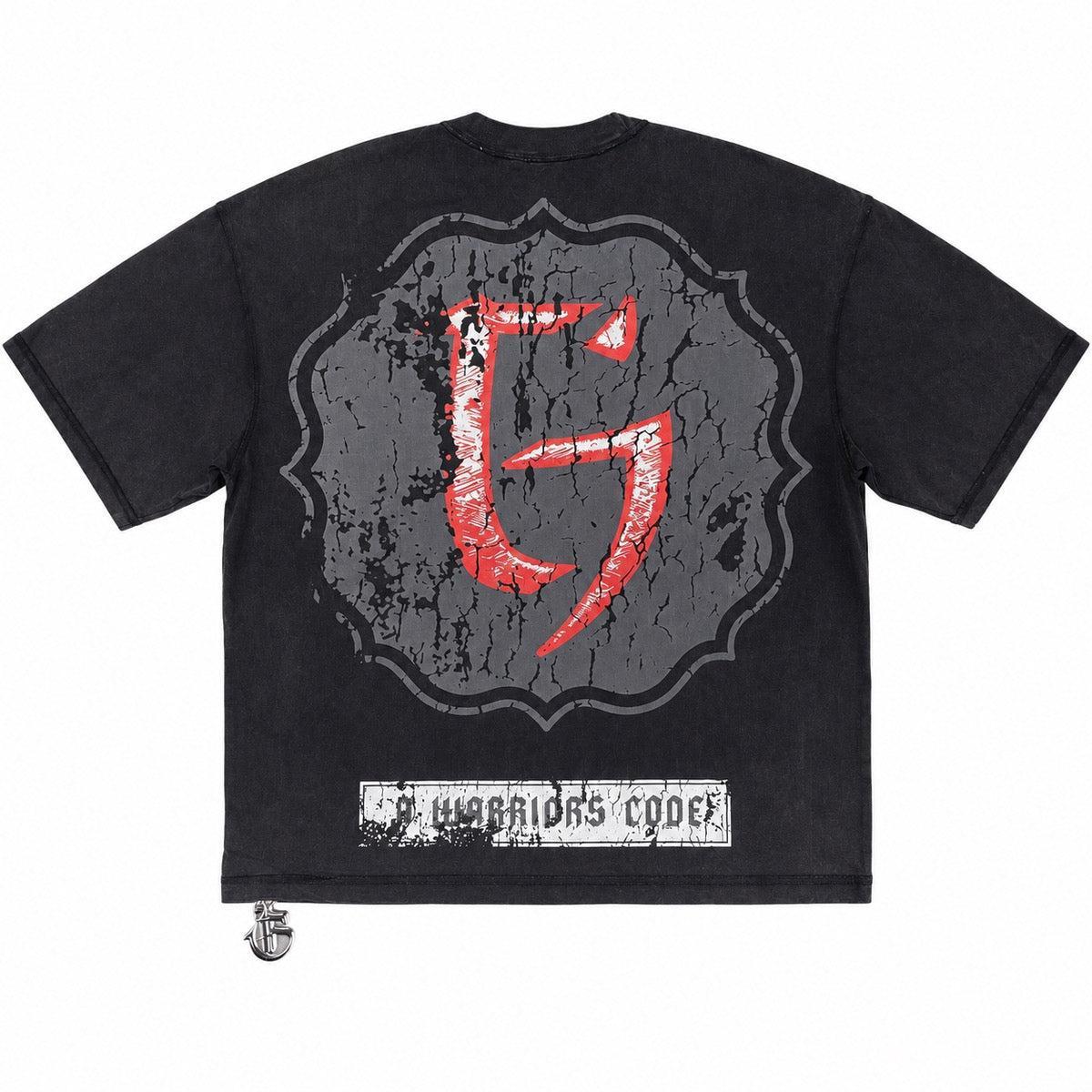 GFTD | Warriors Code Tee - Black/Red