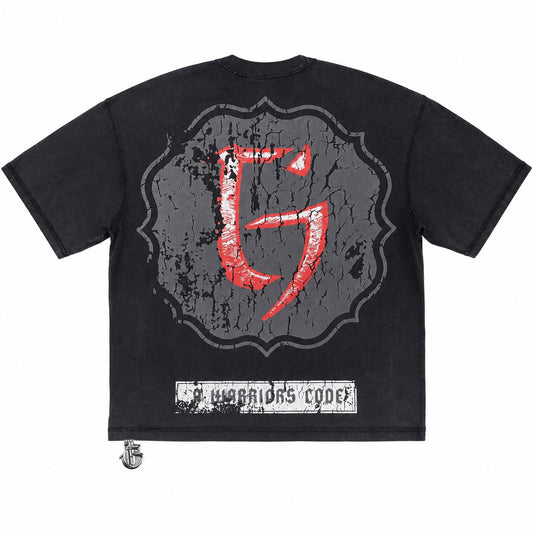 GFTD | Warriors Code Tee - Black/Red