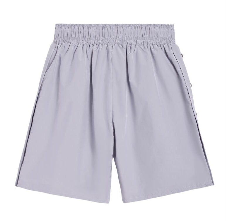Forever Situated | Nylon Shorts - Grey
