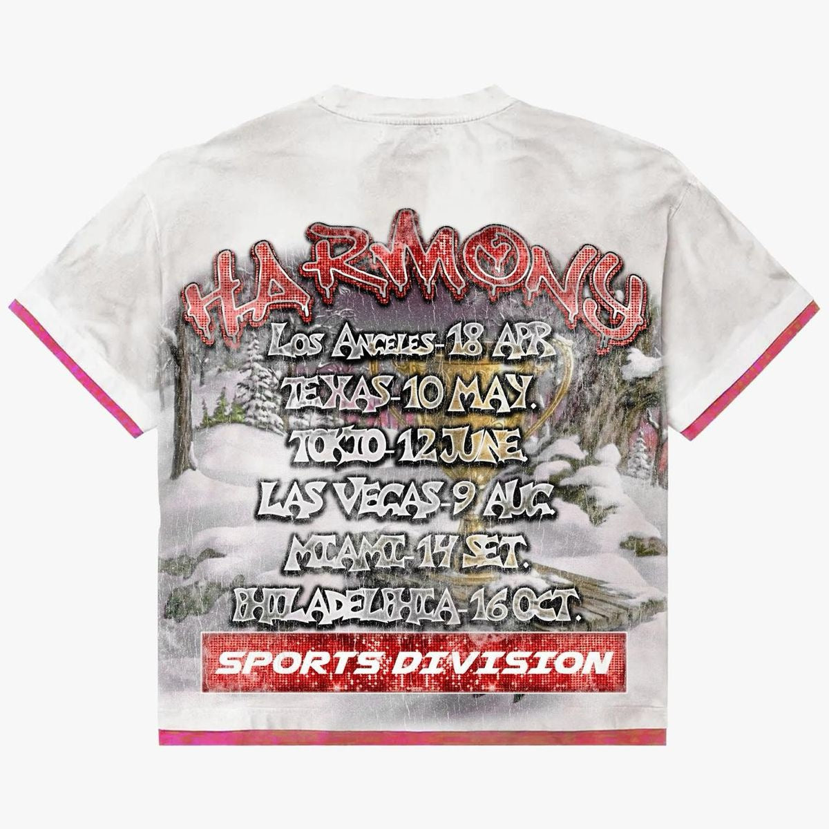 Harmony | Sports Division Tee - White Wash