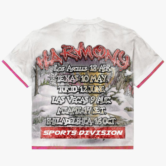 Harmony | Sports Division Tee - White Wash