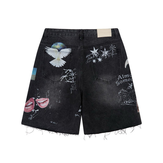 Almost Someday | Gallery Denim Jort - Black