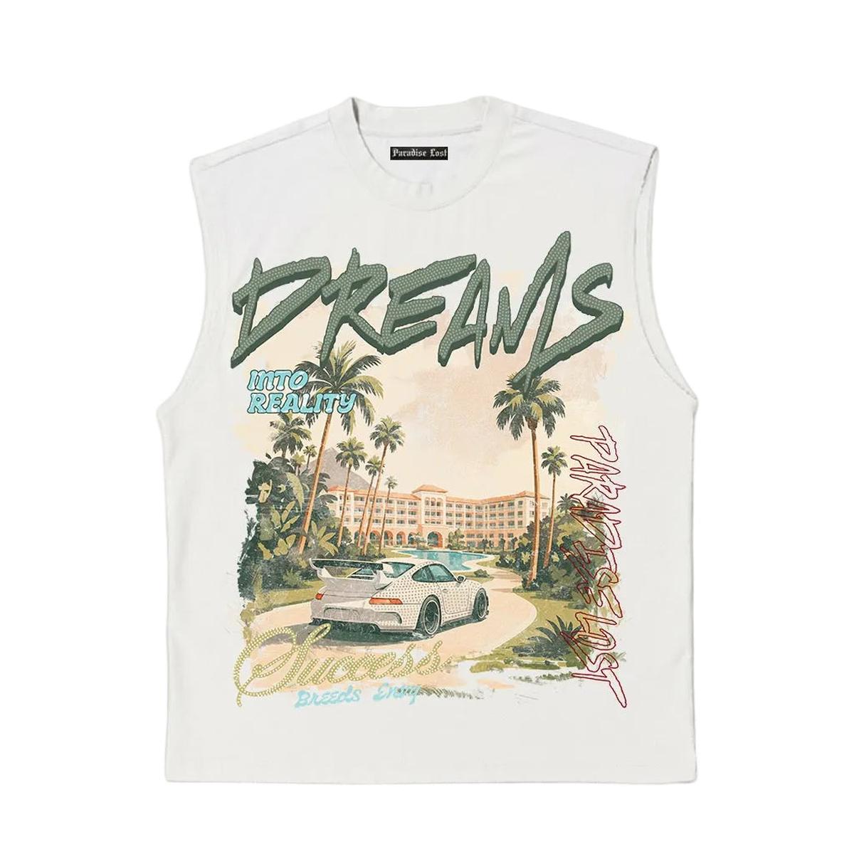 Paradise Lost | Dreams Cut Off Tee - Cream
