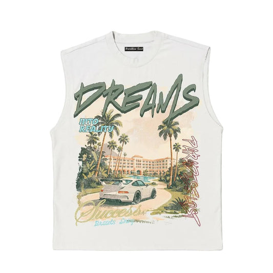 Paradise Lost | Dreams Cut Off Tee - Cream