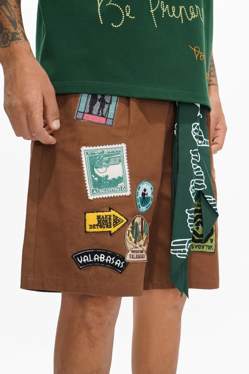 Valabasas | Outland Shorts - Brown